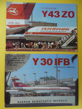 Interflug qsl karten gebraucht kaufen  Dresden