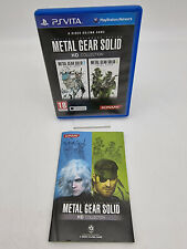METAL GEAR SOLID HD COLLECTION PS VITA PAL VERSION USED comprar usado  Enviando para Brazil