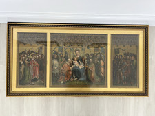 19thc framed triptych for sale  HONITON