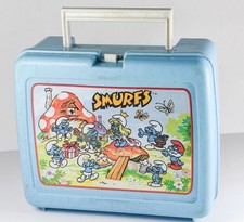 Smurfs plastic thermos for sale  USA