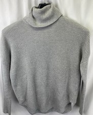 Suéter feminino Michael Kors médio gola alta cinza espaçoso manga longa comprar usado  Enviando para Brazil