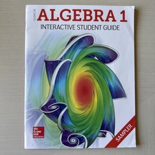 Glencoe algebra interactive for sale  Riverside