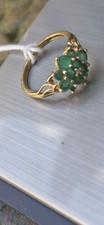 9ct set emerald for sale  NOTTINGHAM