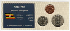 Uganda kleingeld münze gebraucht kaufen  Meerbusch