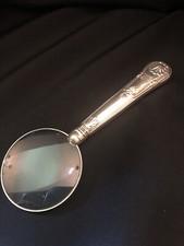 Silver magnifying glass for sale  CRAWLEY