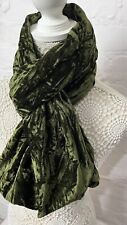 Olive green crushed for sale  NEWCASTLE UPON TYNE