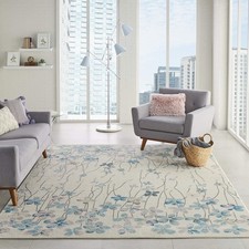 Tranquil floral ivory for sale  Brentwood