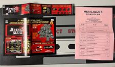 Artset Flyers Marquee Dip Switch Metal Slug 5 Neo Geo Mvs Snk Arcade NeoGeo comprar usado  Enviando para Brazil