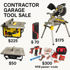 Contractor garage tool for sale  San Diego