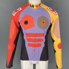 Camiseta de náilon gráfica roxa WALTER VAN BEIRENDONCK SS23 tamanho L comprar usado  Enviando para Brazil