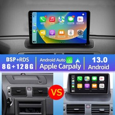 Rádio de carro 8+128GB Android 13 estéreo Carplay BT para Volvo S40 C30 C70 2004-2013 comprar usado  Enviando para Brazil
