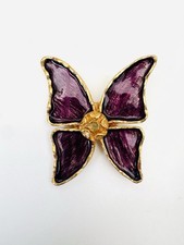 Broche émaillée papillon d'occasion  Amiens-