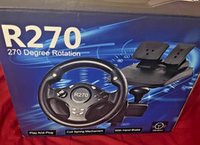 Gaming racing steering for sale  MAIDSTONE