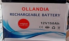 Batteria gel 12v usato  Afragola