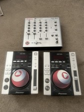 2x CDJ200 + Vestax VMC-004 FX 4 canais DJ mixer com adaptador, tudo funcionando.  comprar usado  Enviando para Brazil