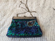 Beaded sequin peacock for sale  Dunnellon