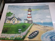 Hand painted light for sale  Arlington