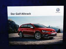 Golf alltrack prospekt gebraucht kaufen  Vechta