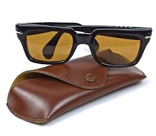 Óculos de sol raro Persol anos 60 quadrado Itália genuíno ao ar livre masculino Art Deco 50-20 140 comprar usado  Enviando para Brazil