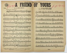 1944 guitar sheet for sale  Watseka