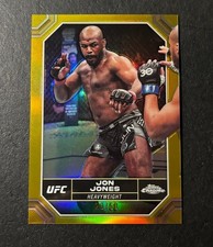 Refrator de ouro 2024 Topps Chrome UFC Jon Jones SP #/50 comprar usado  Enviando para Brazil