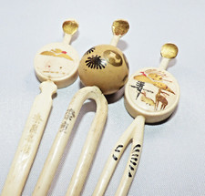 Antique japanese kanzashi for sale  CHIPPENHAM