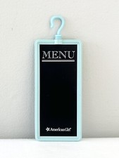 Boneca AMERICAN GIRL Grace carrinho de pastelaria menu suspenso placa peça de reposição comprar usado  Enviando para Brazil