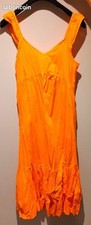 Robe orange cache d'occasion  Carvin