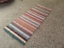 Tapete turco antigo boho feito à mão 2,9x7,2 pés corredor de algodão vintage boho anatólia comprar usado  Enviando para Brazil