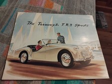 Triumph tr3 brochure d'occasion  Expédié en Belgium