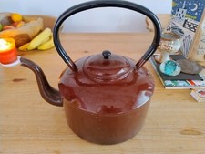 Large brown enamel for sale  TIVERTON