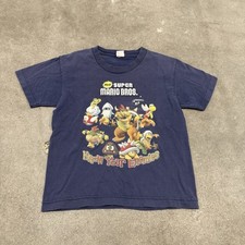 2006 Nova Camiseta Promocional Super Mario Brothers Nintendo Tamanho Pequeno  comprar usado  Enviando para Brazil