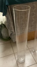 Clear round cylinder for sale  Fort Washington