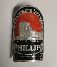 Emblema de cabeça de bicicleta PHILLIPS Nottingham  comprar usado  Enviando para Brazil