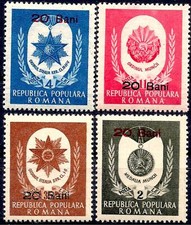 Romania 1952 medaglie usato  Italia