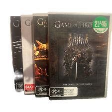 Game Of Thrones: Series DVD Temporadas 1-4 Completo PAL Região 4 AUS MUITO BOM ESTADO comprar usado  Enviando para Brazil