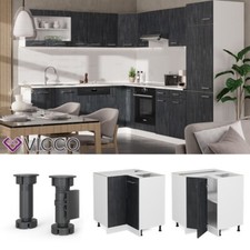 Eckunterschrank line schwarz gebraucht kaufen Eckunterschrank line schwarz gebraucht kaufen  Hohenstücken