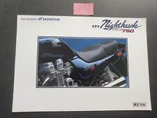 Honda nighthawk 750 for sale  FAREHAM