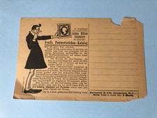 Unused postcard advertising for sale  LOUGHBOROUGH