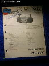 Sony service manual gebraucht kaufen  Emsdetten