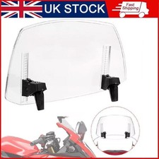Motorcycle clip windshield for sale  TAMWORTH