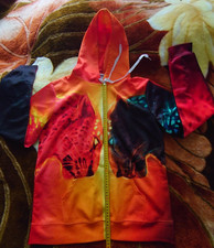 Kapuzenjacke bunt kinder gebraucht kaufen  Korbach