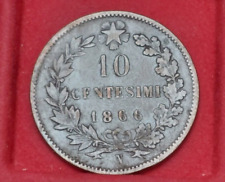 Italia cent 1866 usato  Crespellano