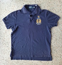 Camisa polo Ralph Lauren ajuste personalizado iate náutico vela regata tamanho M comprar usado  Enviando para Brazil
