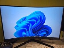 Usado, Monitor para jogos curvo Samsung Odyssey LS32CG550ENXZA G55C QHD 165Hz 1ms 1000R comprar usado  Enviando para Brazil