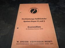 Speiser hochleistungs feldhäc gebraucht kaufen  Künzing