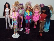 Lote misto de bonecas Barbies vintage - principalmente dos anos 80 e uma dos anos 90, usado comprar usado Lote misto de bonecas Barbies vintage - principalmente dos anos 80 e uma dos anos 90, usado comprar usado  Enviando para Brazil
