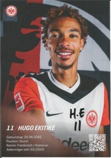 Hugo ekitike eintracht gebraucht kaufen  Reinfeld