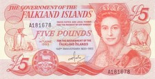 Falkland islands pounds usato  Bozen