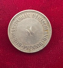 Pfennig 1950 deutlichen gebraucht kaufen  Hamburg